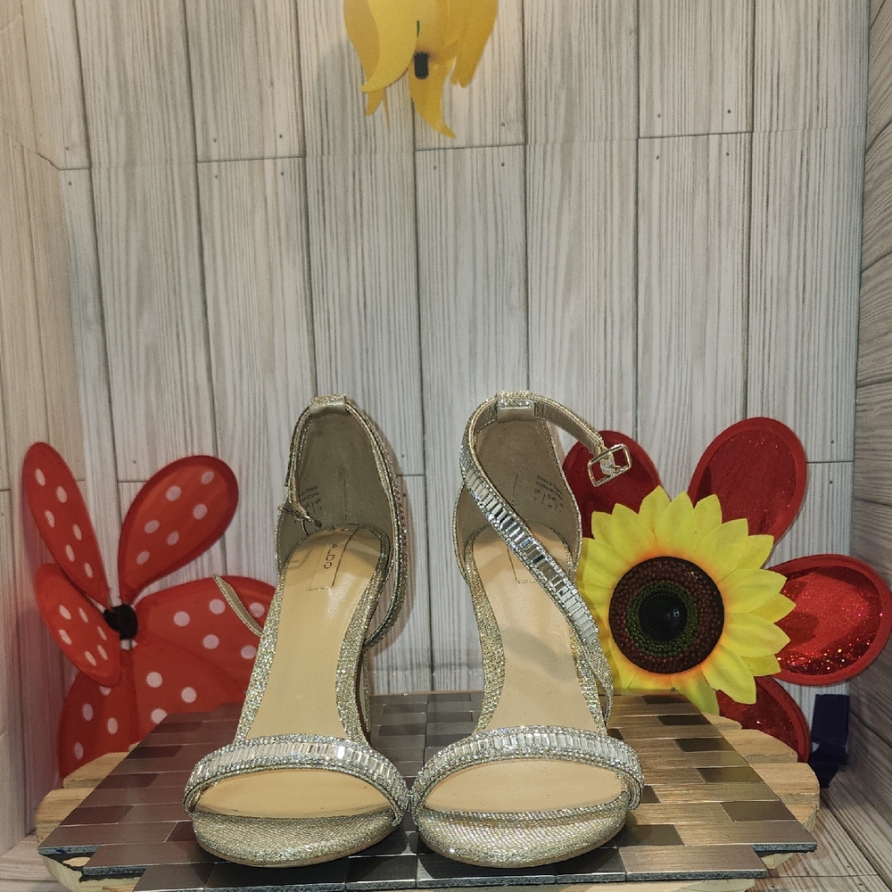 Aldo Elegant Gold Women's‎ Heels